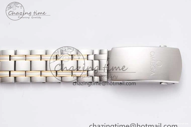 0118 ZeroBulk Seamaster Diver 300M SS YG Blue Ceramic Bezel JVSF 1:1 Best Edition Blue Dial on SS YG Bracelet A 7784